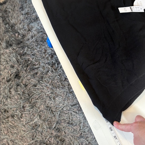 J. Crew Cashmere relaxed sweater-vest  XXL Black Cashmere Sweater - Picture 6 of 6